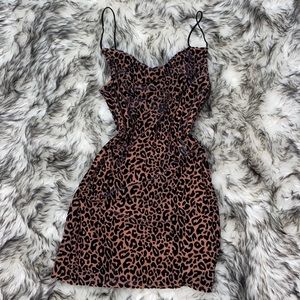 Cheetah Mini Dress